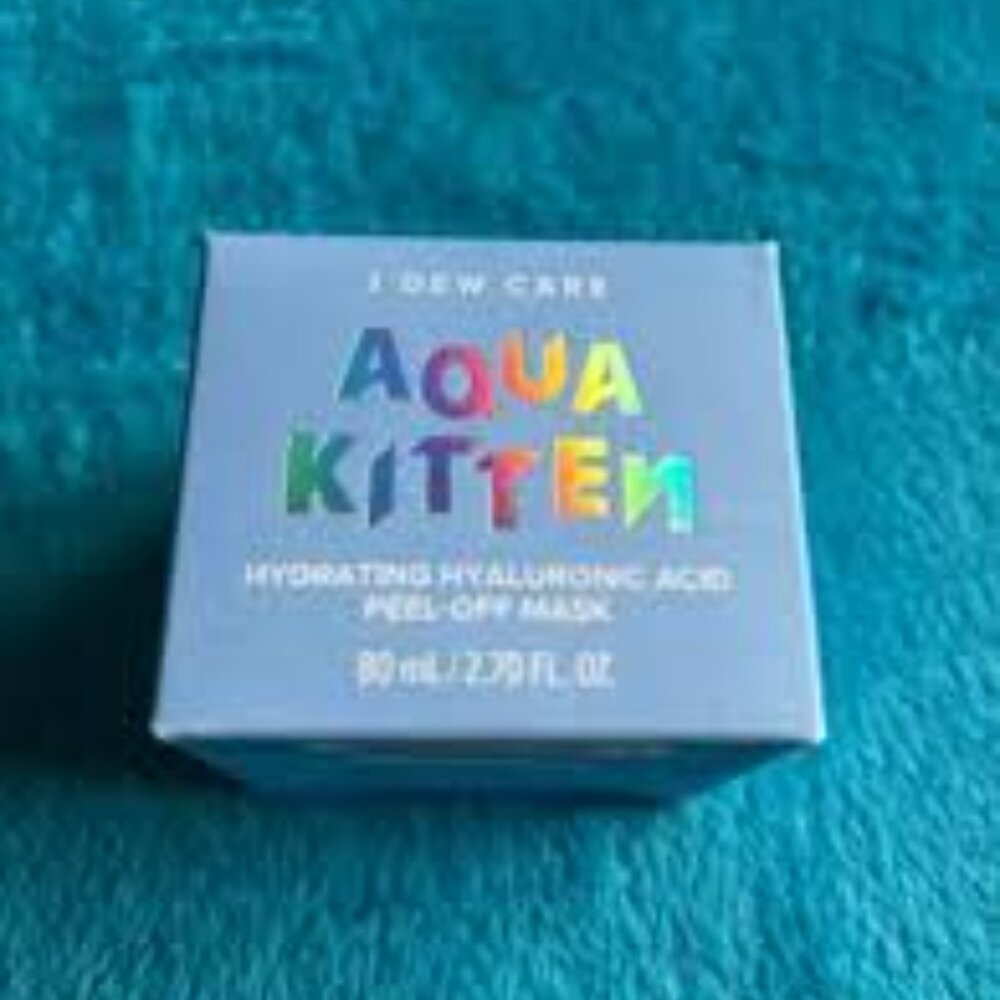 NIB- I DEW CARE AQUA KITTEN HUDRATING HYALURONIC ACID PEEL-OFF MASK 80 mL / 2.70 - Picture 5 of 7